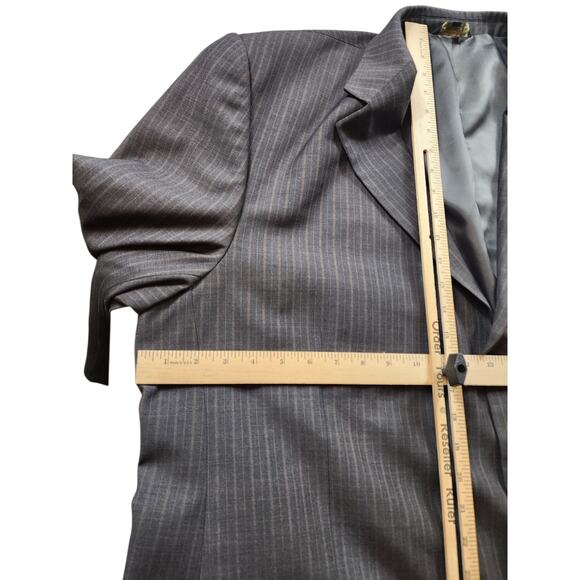 Firado Rome Italy Wool Suit Jacket 54L US Blazer Sport Coat Super 130s Italian - Picture 9 of 16